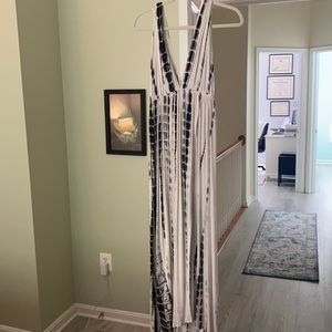 Tie dye maxi dress